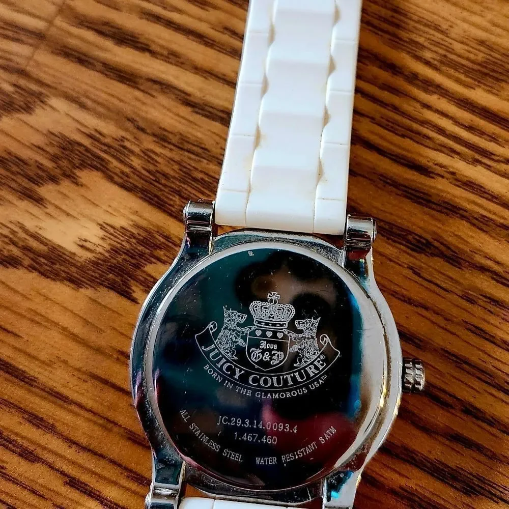 JUICY COUTURE Vintage Crystal Boyfriend Watch